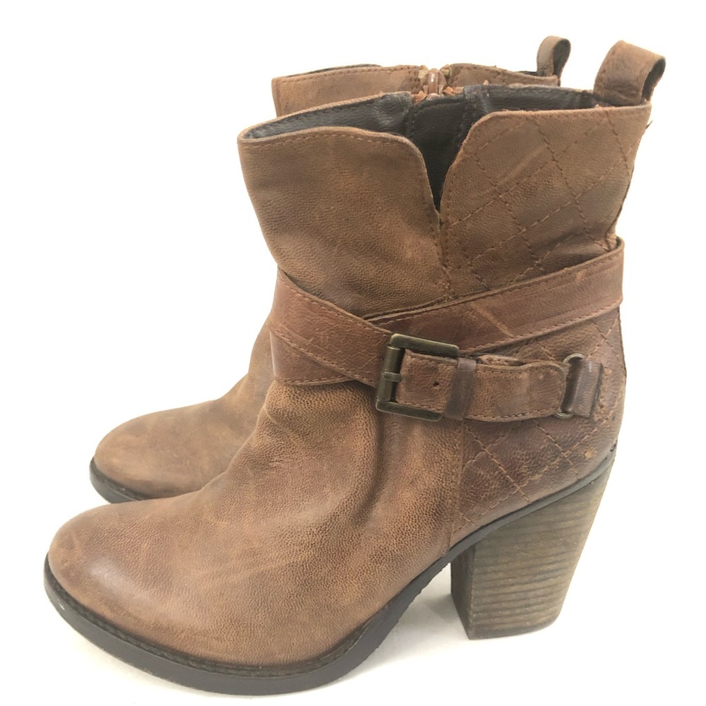 STEVE Madden l Sz 7 l Leather Ankle Boots l REESEA - Picture 4 of 15